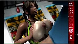 Check out Shoko Sugimoto's huge tits and sexy blowjob in 3D! 😍