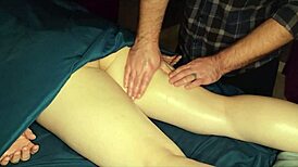 Fuckedtube.xxx stepsister wants deeper massage part 2 of 4 with ass worshiping