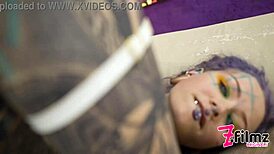 Tattoo Girl Gets Anal Fucked Balls Deep with Zero Pussy Action