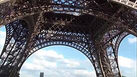 Extreme Public Sex Threesome by Eiffel Tower in Paris France