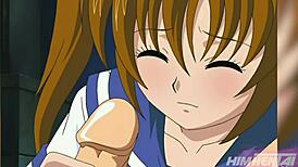 I fuck my friend raw on the street in wild hentai