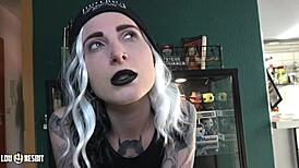 Lou Nesbit And Lia Louise In Exhibitionism Challenge With Dirty Talk