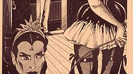 vintage erotic drawings evoke deep emotions from retro anime hentai.