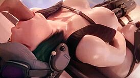 rainbow six siege ela in anime style