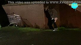 cracky showing off in her natural spot