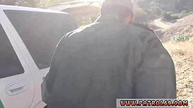 teen agent strips and fucks blonde milf hard!