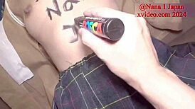 P-3 Nanas JK Cosplay and SM Play Nana Drinks Pee Nana1japan