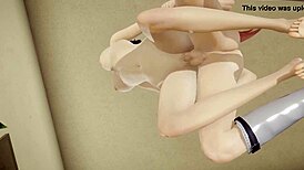 Hentai uncensored shoko engages in hardsex in library