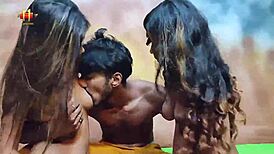 indian cameraman captures local scenes with skill