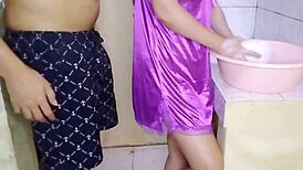 Quiet Asian Couple Enjoys Bent Over Fuck