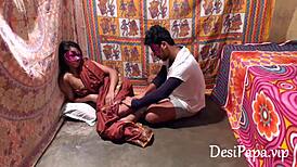 Mature indian girl fucks desi man hard
