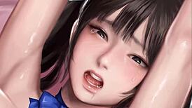 Hestia in 2D Anime Style!