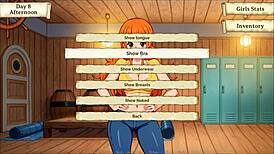 Nami strips her outfit in the game