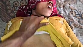 Hard anal pounding of bhabhi in field with big cock