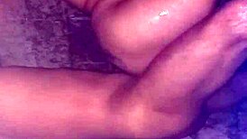 i fuck her hard in the bathroom with dripping cum