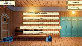 Nami strips her outfit in the game