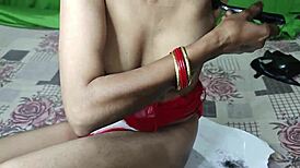 Yo, I’m banging my hot Indian step sister after shaving her smooth pussy!