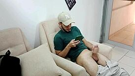 Helping horny stepson with deepthroat and doggystyle