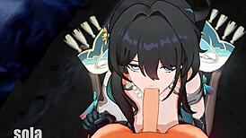 ruan mei's intriguing anime hentai story