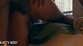 Young neighbor Katty West trades tight anal for quick cash in a daring deal.