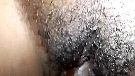 Quicky Woman Spreads Wet Pussy on Bed for Brunette Action