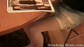 Our fascination with women in stockings and pantyhose