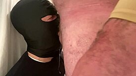 Straight alpha giving no escape sloppy throatfuck to his personal cocksucking faggot