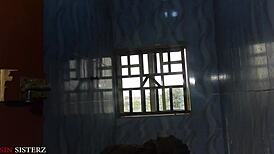 Indian Wife Fucked Doggystyle In Bathroom