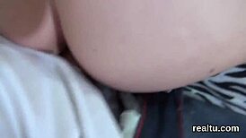 Charming Czech chick seduced in shopping centre, gets assfucked in POV