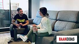 Horny Fan Meets Sexy Teen Girl On Tinder, Licks Her Pussy And Ass Before Fucking Her Hard.