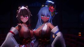 i can't get enough of konosuba aqua's wild hentai adventures in this cartoon series