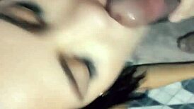 i suck debora andrade's big black cock on bathroom floor