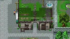 Damn! Henteria Chronicles 3 Part 11 Eng Game Shows Pixel Art Cheating and Blowjob!