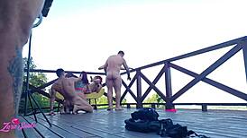 Brazilian University Students Caught in Leaked Dorm Deck Orgy Video