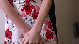 Petite Hannah Hays handles Mandingo's massive black cock