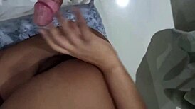 Wife begging husband for another creampie in latina reality scene, hey?