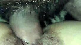 Another Guy Bangs My Slutty Wife, Fills Her Hairy Pussy with Cum in Wild Threesome