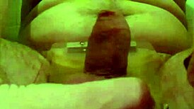 Femdom Mistress Kicks Balls Hard in Garage for Intense Orgasm