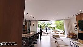 Tony Genius In VR Interracial Encounter