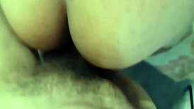 During carnival, I fuck my big-ass mother-in-law, penetrating her juicy pussy and ass in real homemade amateur sex with stepson