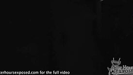 Hottest Late Night Striptease Followed By Fucking