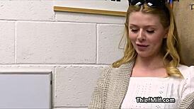 Officer Billy Grabs MILF's Big Juggs in the Office! Hardcore Action Unleashed!