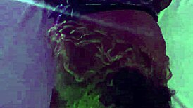 Ebony pornstar takes it nice and slow with her real ass.