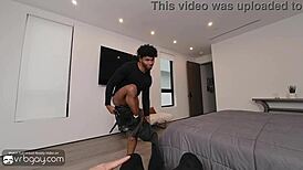 Tony Genius In VR Interracial Encounter