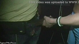 Helena Price Sucks Big Black Cock at Gloryhole While Hubby Films.