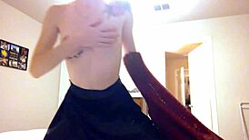 I'm trying anal for the first time in my dress