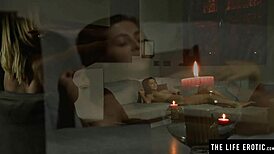 sexy blonde asks, 'why are you masturbating without me?'