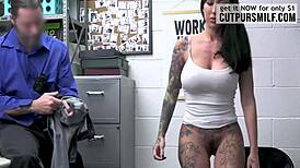 lily lane is stripping down to give an epic blowjob at the shop! 🔥