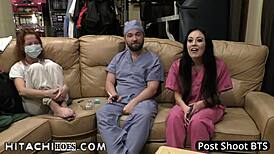 patient blaire celeste moans through hitachi wand orgasms at hitachihoescom