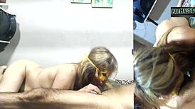 Pagando La Deuda Al Señor De La Casa, Hey Me Duele Mi Boca De Tanto Chuparte La Polla Mejor Coge Mi Panocha Que Ya Esta Lubricada